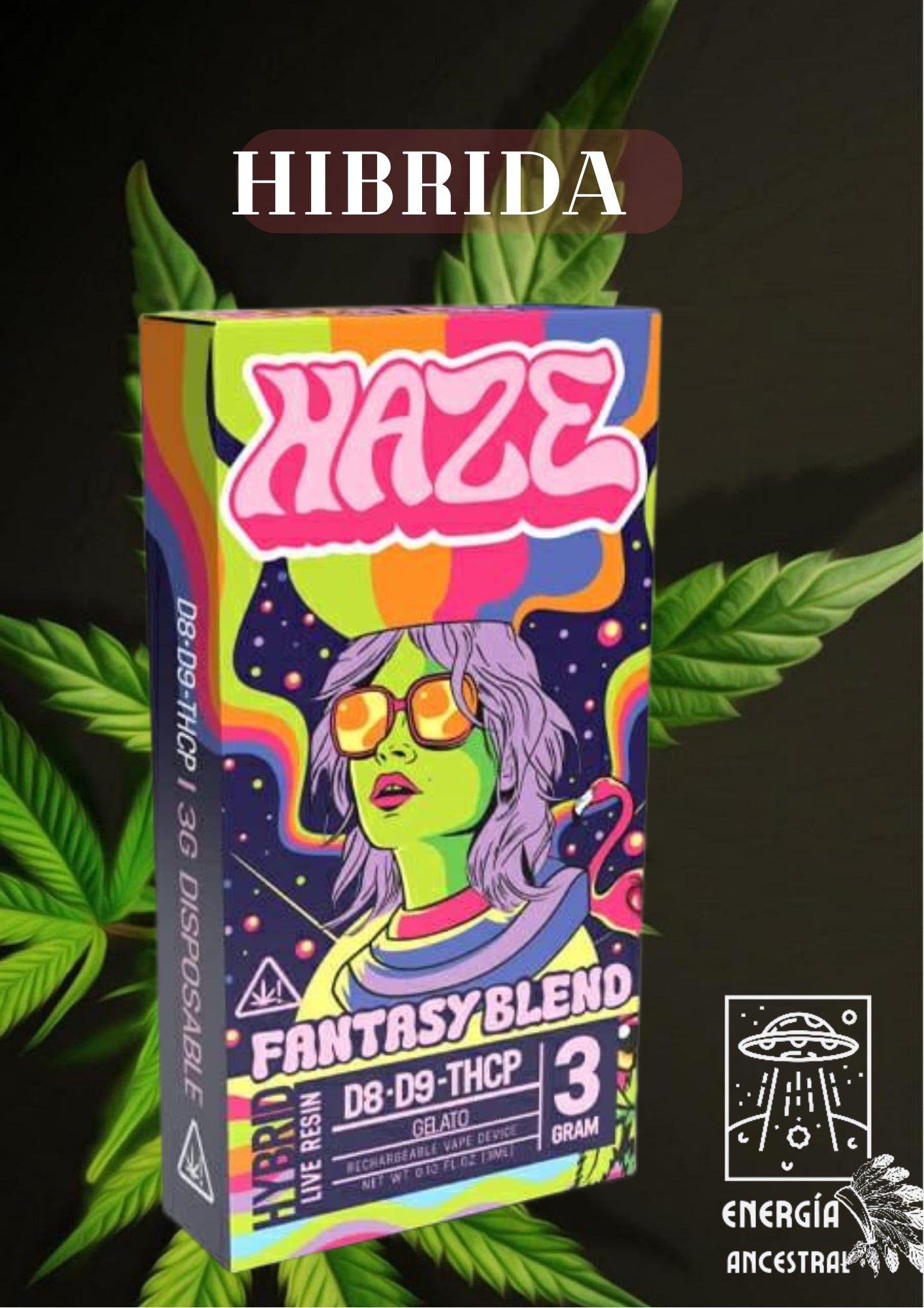3ml DESTILADO ALTO EN PODER
